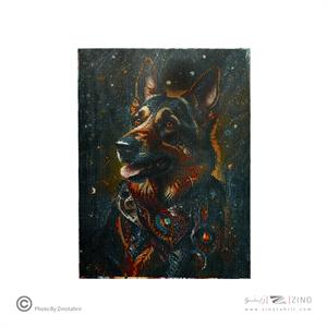 بوم نقاشی الماسی طرح کلاسیک سایز40*30